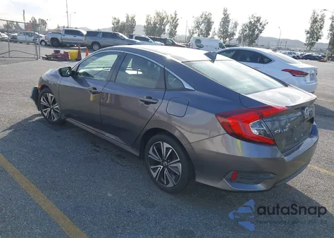 2018 Honda Civic Ex-L из США, поврежденный, VIN JHMFC1F76JX011250